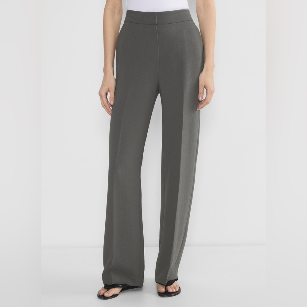 The Limitless Pant- Crepette (NWT) in Coal Grey